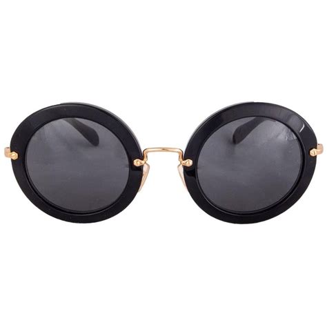 smu13n miu miu|MIUMIU SMU13N Round Sunglasses Shades Plastic .